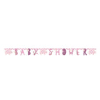 Banderín Baby Girl Elefante Floral x 1 UND