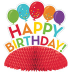 Centro de mesa Happy Birthday