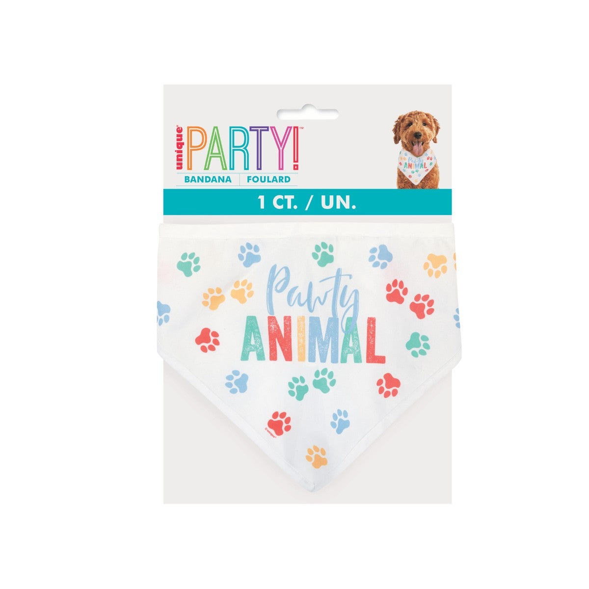 Pañoleta Party Animal | Fiesta Perruna
