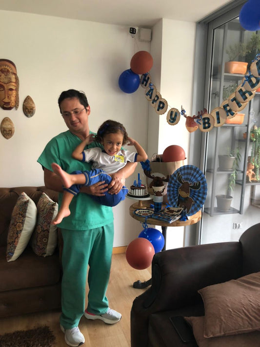 Banner Feliz cumpleaños Alce escocés x 1 UND