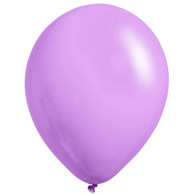 Globos tonos pastel lilas R12 x12 UND | Toque Final