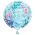 Globo foil sirena brillante x 1 UND