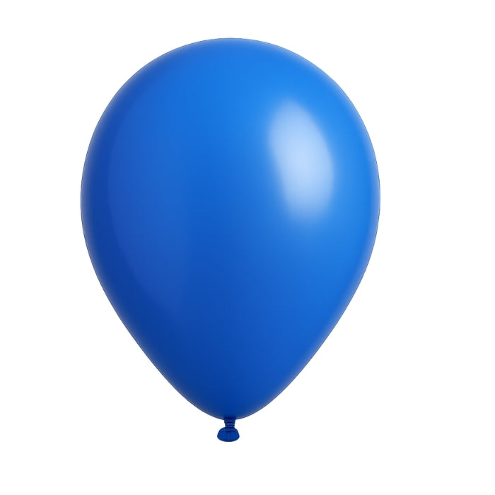 Globos colores primarios mate x12 unid