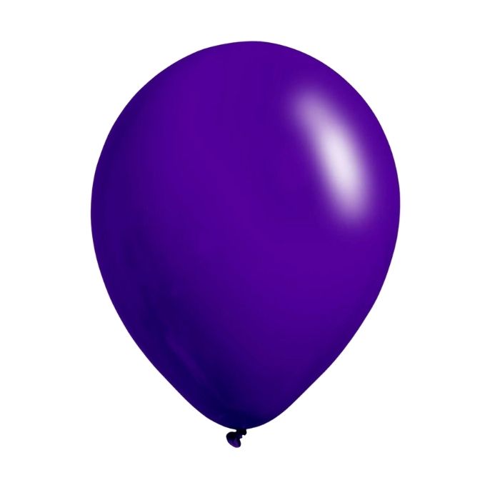 Globos mate surtido morado