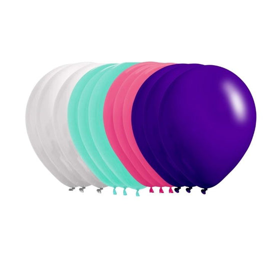 Globos mate surtido morado