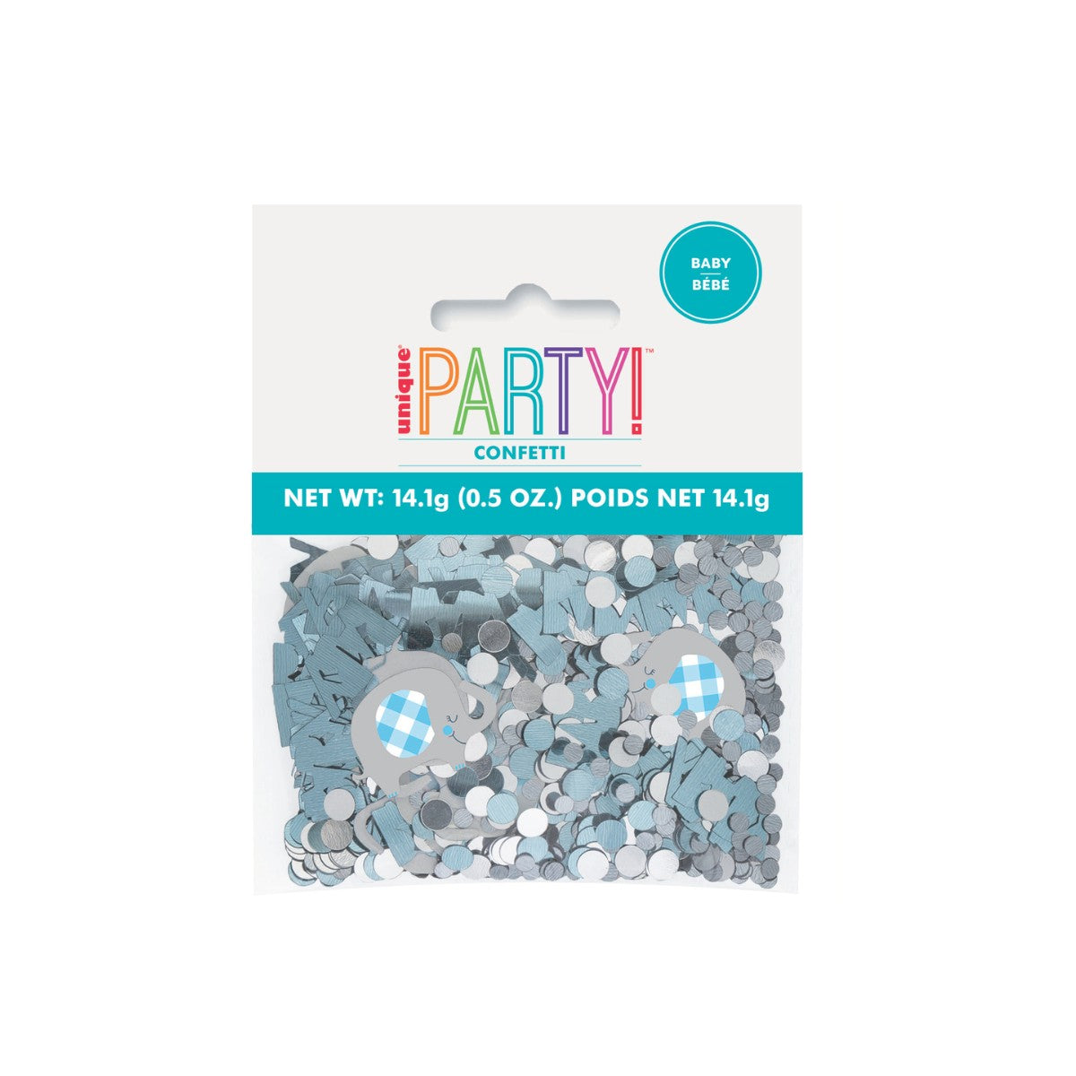 Confeti Baby Shower Boy Elefante