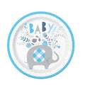plato desechable fiesta baby shower niño