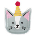 Platos Forma Gato Fiesta 25.4cm x 8 UND