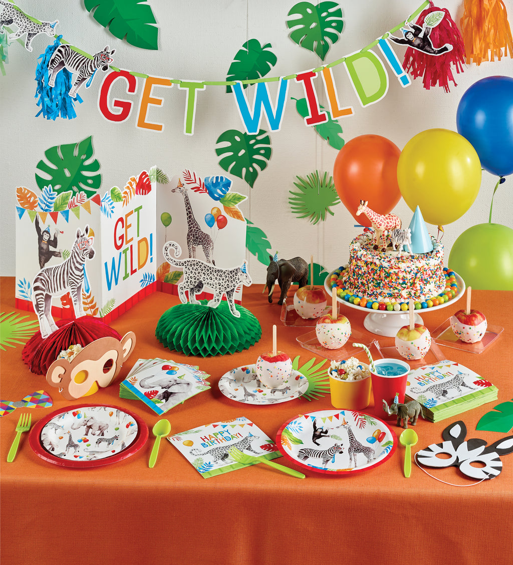 Kit de Fiesta Safari | Animales de la selva