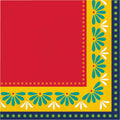 Servilleta grande Fiesta Talavera Mexicana x16 und
