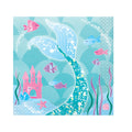 Servilletas Pequeñas Sirena Brillante x 16 UND