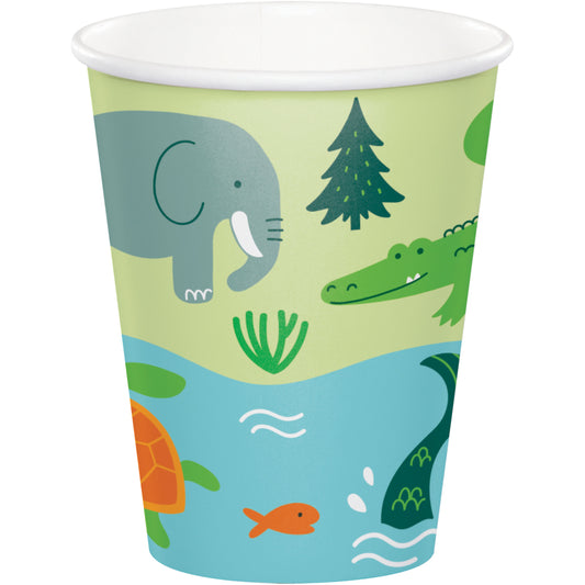 vasos fiesta infantil animales 